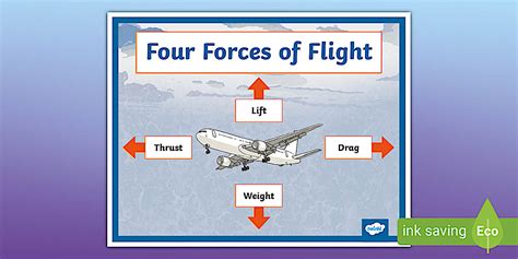 4 Forces In Flight