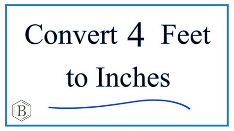4 Ft 4 Inches