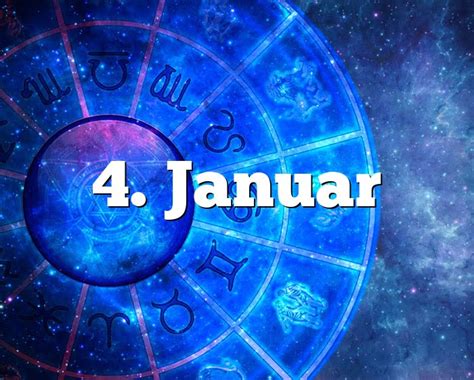 4 januar sternzeichen aszendent