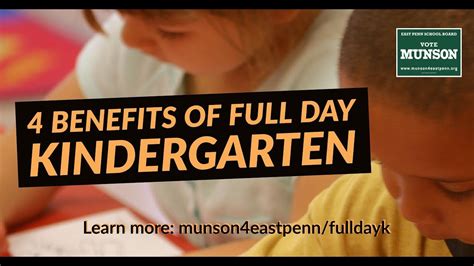 4 Key Benefits Of Full Day Kindergarten Munson Benefits Of Full Day Kindergarten - Benefits Of Full Day Kindergarten