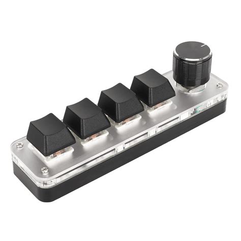 4 key keyboard | 4 Key Keyboard Mini OneHanded Mechanical Gaming
