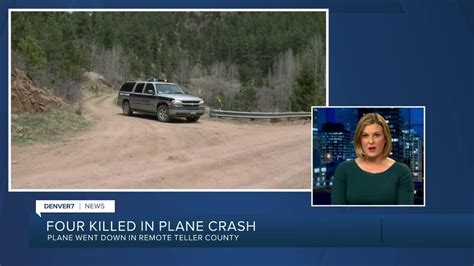 4 killed in Teller County plane crash; victims identified