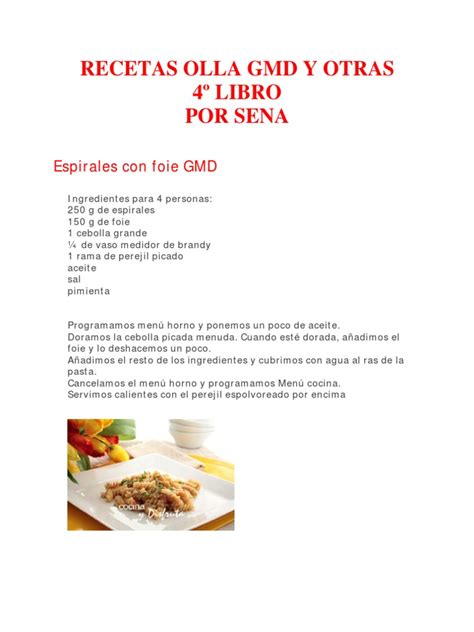 4 Libro Recetas Gm D Xena