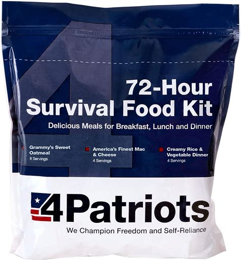 4 patriot food. Portable Power Station - Patriot Power Cell CX. $29.95. ★★★★★ 1606 review (s) [NEW] Limited Edition Survival Food Kit! Enjoy 96 delicious servings of hot, hearty soups & stews, all designed to last 25 years. Handpacked in the … 