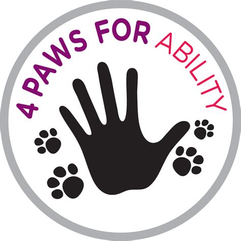 4 paws for ability. 4 Paws for Ability service dogs are task-trained to provide life-changing care for children and veterans with disabilities. Learn how they can help with behavior disruption, high and low blood sugar detection, mobility, scent and seizure response, and tethering tracking. 