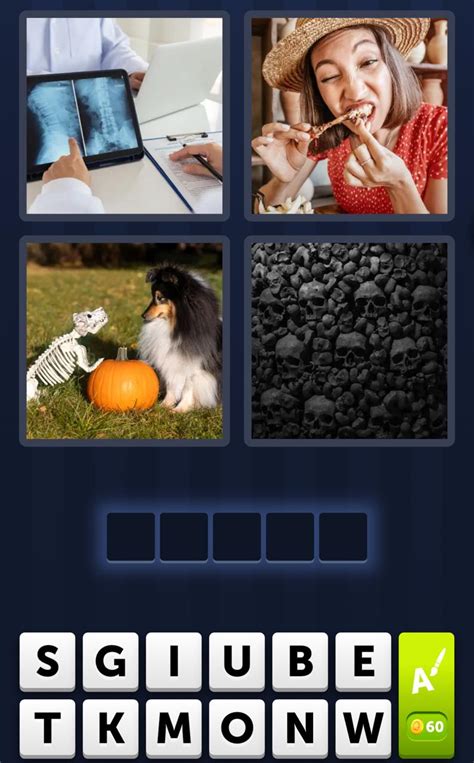 4 Pictures 1 Word Examples