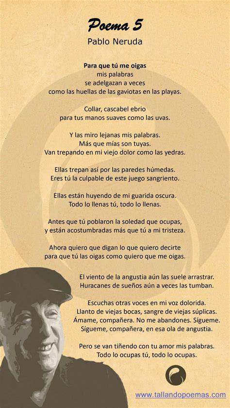 4 poemas de pablo neruda y un ama poetas para tod