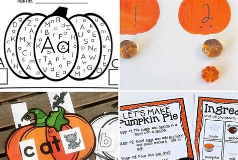 4 Pumpkin Literacy Activities For Kindergarten And First Pumpkin Poems For First Grade - Pumpkin Poems For First Grade