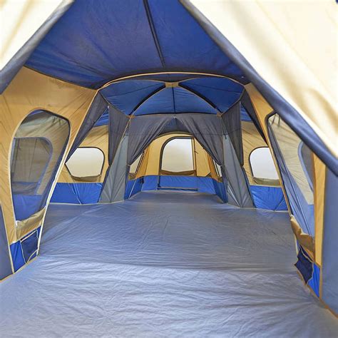 Our rating: 3.5/5 Floor Area: 203 sq ft Weight: 35.7 lbs Peak Height: 6’5’’ Waterproof: No, but water-resistant Doors: 3 If you’re trying out camping for the first time or maybe even need a spare “room” in the backyard for a big family get-together, the Ozark Trail 14-Person Tent will be your best bet.. I chose this tent as the best budget tent on …