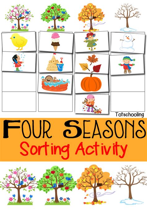 4 Seasons Printables And Worksheets Free Nature Inspired Printable Pictures Of The Four Seasons - Printable Pictures Of The Four Seasons