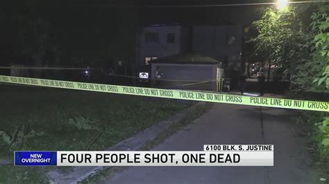 4 shot, 1 fatally, in West Englewood