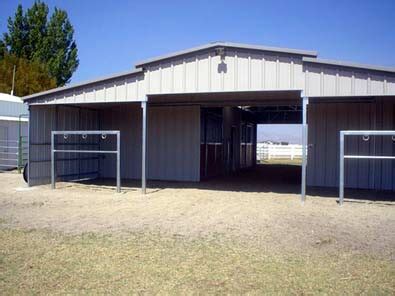 4 stall Breezeway Barn - farm & garden - by owner - sale