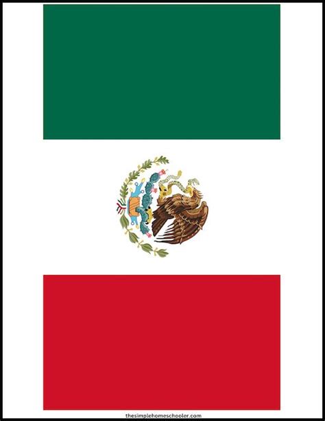4 Stand Out Mexican Flag Printables Amp Coloring Mexico Flag Coloring Pages - Mexico Flag Coloring Pages