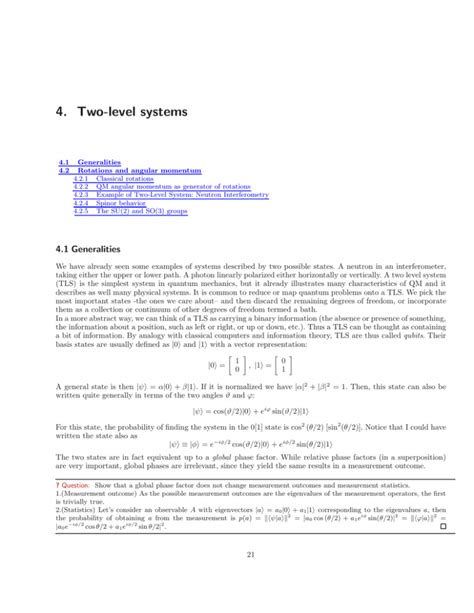 4 Two Level Systems Mit Opencourseware
