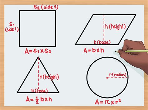 4 Ways To Calculate The Area Of A Area Of Rhombus Worksheet - Area Of Rhombus Worksheet