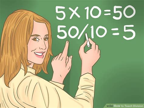 4 Ways To Teach Division Wikihow Teaching Division With Remainders - Teaching Division With Remainders