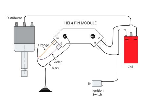 4 wire distributor wiring diagram.  Pi&ntilde;, Sensore, Temp&eacute;ratu...