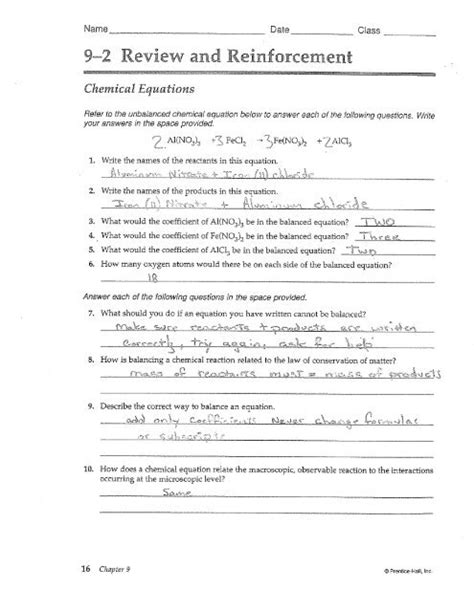 Full Download 4 1 Review Reinforcement Answer Key 