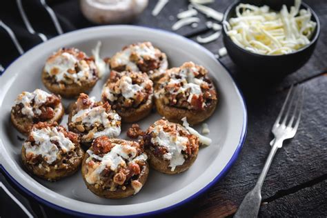 4-Ingredient Sausage-Stuffed Mushrooms Recipe - The …