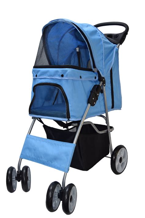 4-Wheel Pet Stroller Dog Strollers for Sale - eBay