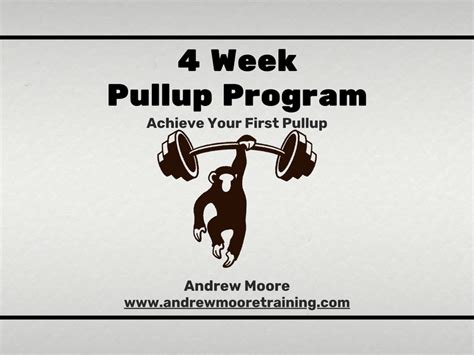 Read 4 Week Pullup Program 1 Home Crossfit Generation 