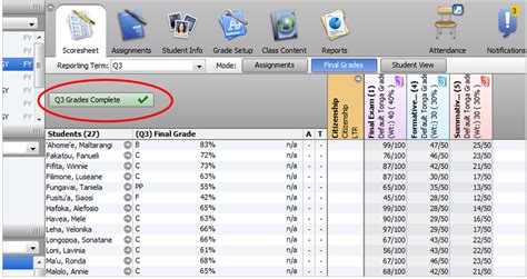 4. Submit Final Grades : Pacific Schools Helpdesk