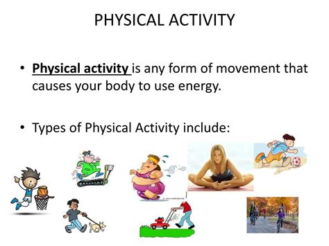 4.12 Physical Activity; Unit Exam - Health Flashcards