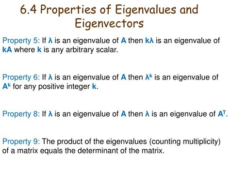 4.2: Properties of Eigenvalues and Eigenvectors - wintechmobiles.com