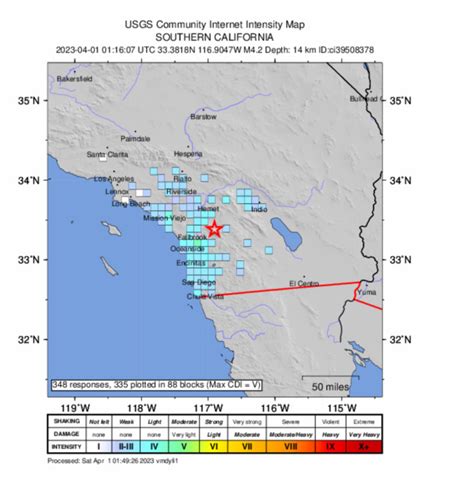4.2-magnitude earthquake shakes parts of San Diego County