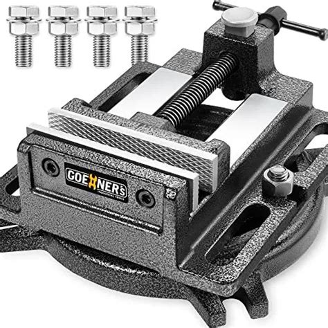 4.25" Bench Vise, Drill Press Vice Heavy Duty with 110° Swivel …