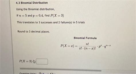 4.3: The Binomial Distribution - Statistics LibreTexts - wintechmobiles.com