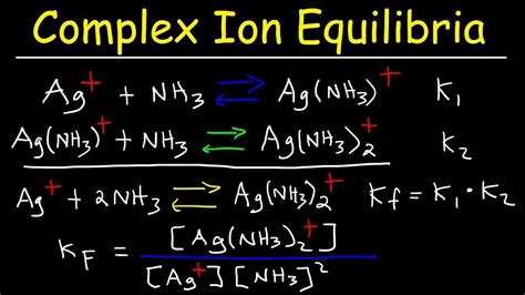 4.5: Complex Ion Equilibria - Chemistry LibreTexts - wintechmobiles.com