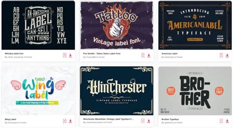 40+ Best Label Fonts for Stunning Packaging in 2024 - muktibox.com