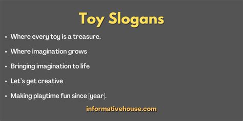 40+ Catchy Kids Toys Slogans List, Phrases, Taglines & Names …