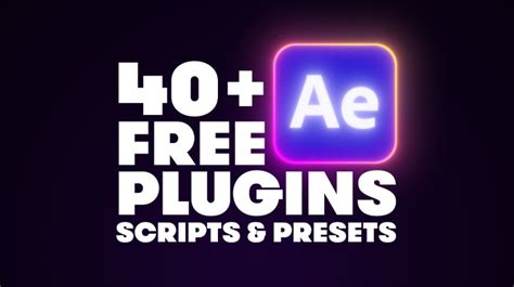 40+ Free Plugins and Presets for After Effects - muktibox.com
