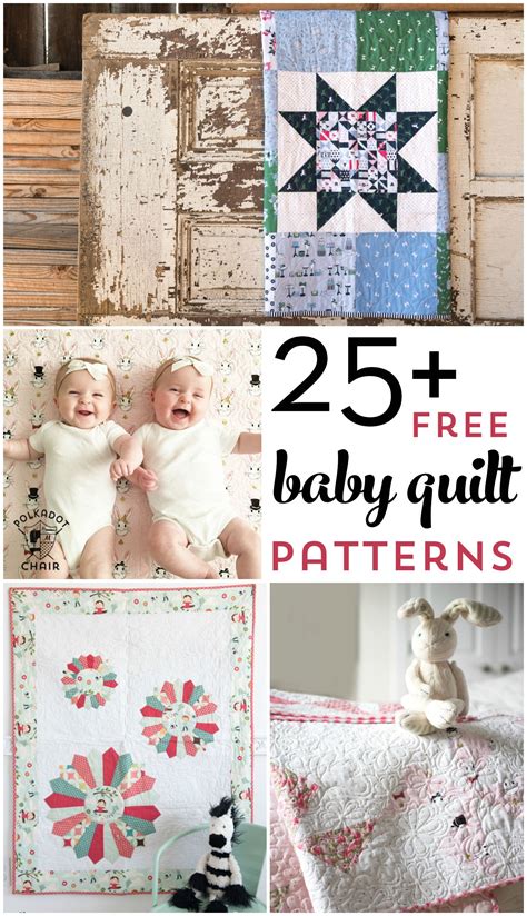 40+ Free Baby Quilt Patterns