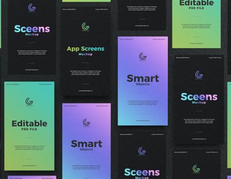 40+ Free Elegant App Screen Mock-ups For Mobile App …