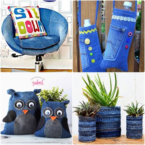 40+ Ideas for What to Make with Old Jeans - raincitystudios.com