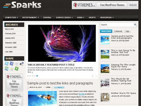40 Beautiful 3 Column Wordpress Themes For Free Download Best 4 Web Design