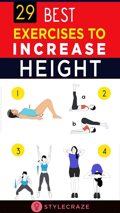 40 Best Exercises to Increase Height How to increase height