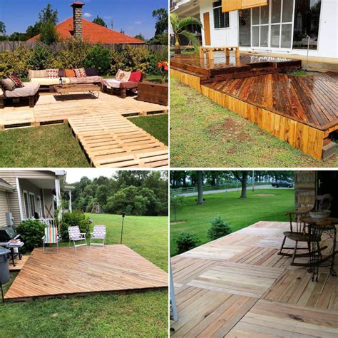 40 Cheap DIY Pallet Deck Ideas To Save Money - Blitsy