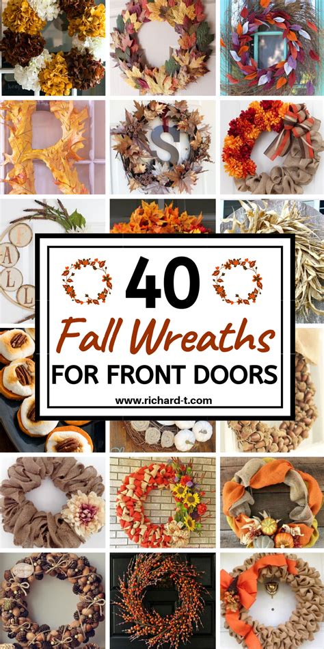 40 Easy DIY Fall Wreaths You Can Make At Home - RT Lifestyle …