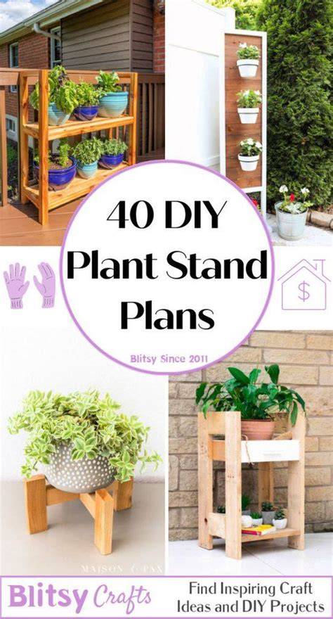40 Free Diy Plant Stand Plans (Cheap And … - raincitystudios.com