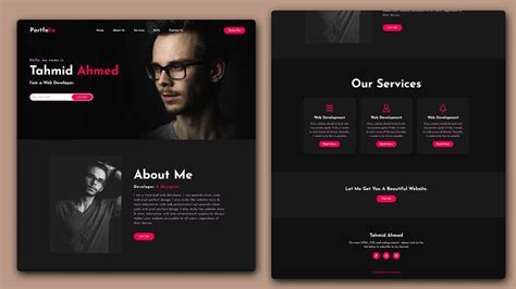 40 Free HTML CSS Portfolio Web Design Templates 2020 Bashooka