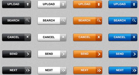 40 Free High Quality Web Button Psd Downloads