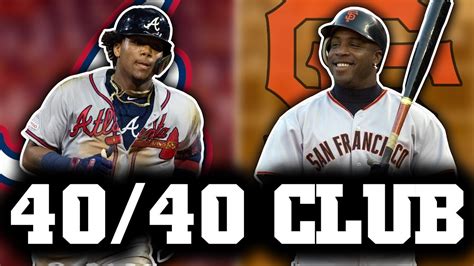 40 Home Runs and 40 Stolen Bases