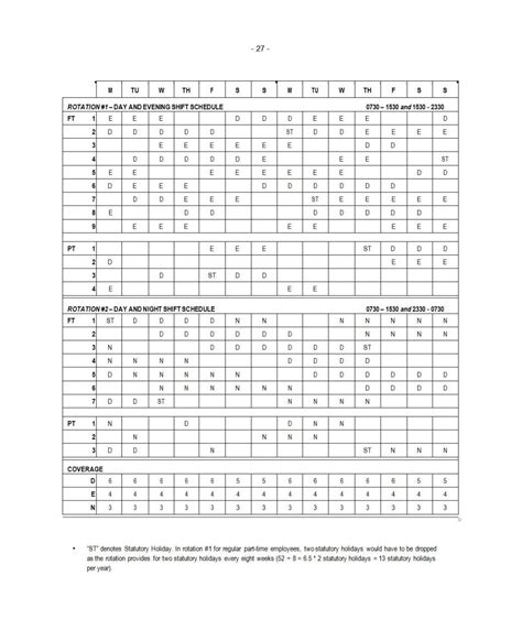 40 Hour Work Week Schedule Template Hadza Property