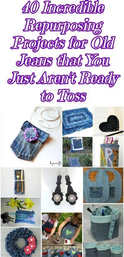 40 Incredible Repurposing Projects for Old Jeans - DIY … - raincitystudios.com