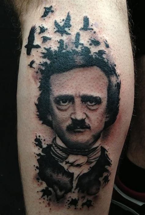 40 Mysterious Victorian Tattoos Poe tattoo, Victorian