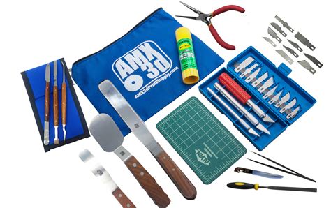 40 Piece 3D Printer Tool Kit All The 3D Printing Tools & Accessories